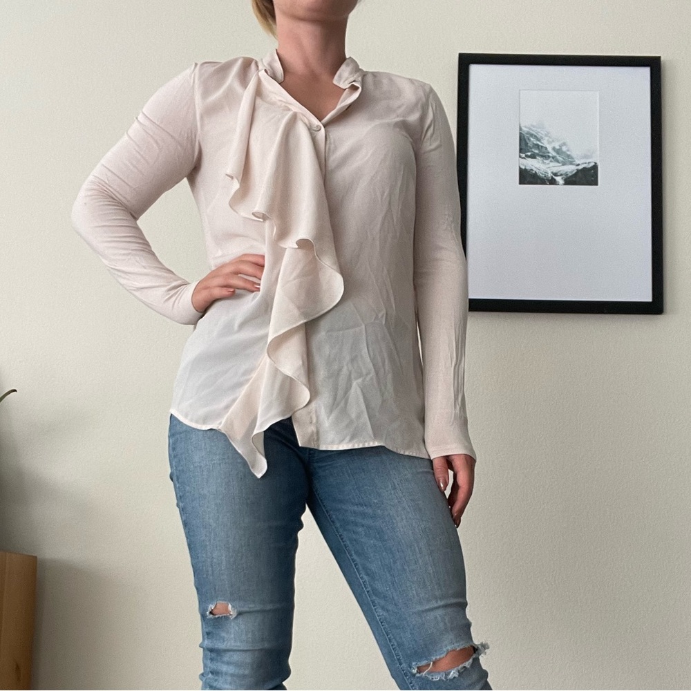 Blush blouse